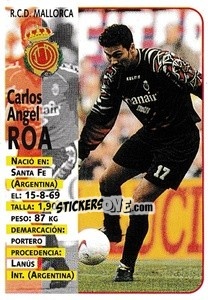 Figurina Roa - Liga Spagnola 1998-1999 - Panini