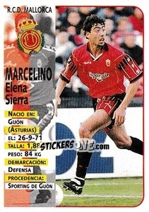 Cromo Marcelino - Liga Spagnola 1998-1999 - Panini