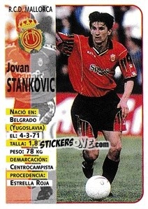 Cromo Stankovic - Liga Spagnola 1998-1999 - Panini