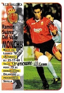 Sticker Monchu - Liga Spagnola 1998-1999 n. 121 - Panini