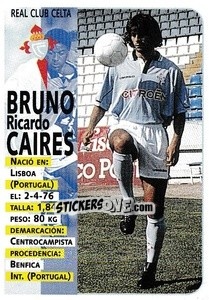 Figurina Bruno Caires - Liga Spagnola 1998-1999 - Panini