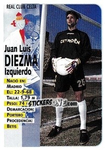 Sticker Diezma - Liga Spagnola 1998-1999 - Panini