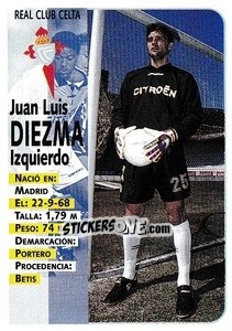 Sticker Diezma - Liga Spagnola 1998-1999 n. 141 - Panini