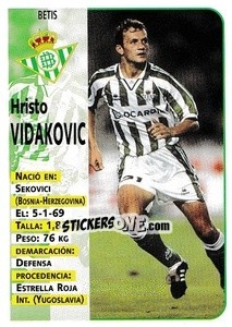 Sticker Vidakovic - Liga Spagnola 1998-1999 n. 146 - Panini