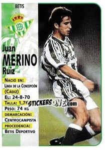 Figurina Merino - Liga Spagnola 1998-1999 - Panini