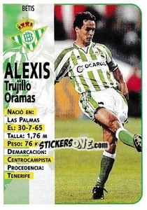 Figurina Alexis - Liga Spagnola 1998-1999 - Panini
