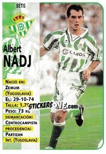 Sticker Nadj - Liga Spagnola 1998-1999 n. 153 - Panini