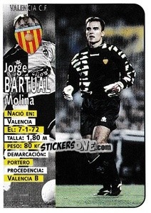 Sticker Bartual - Liga Spagnola 1998-1999 - Panini