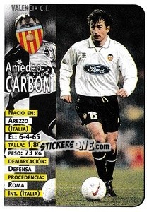 Cromo Carboni - Liga Spagnola 1998-1999 - Panini