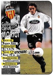 Figurina Morigi - Liga Spagnola 1998-1999 - Panini