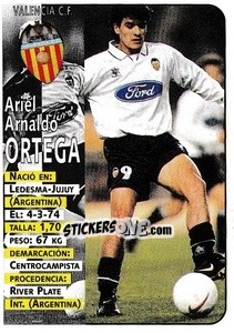 Figurina Ortega - Liga Spagnola 1998-1999 - Panini