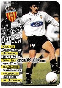 Sticker Ortega - Liga Spagnola 1998-1999 n. 175 - Panini