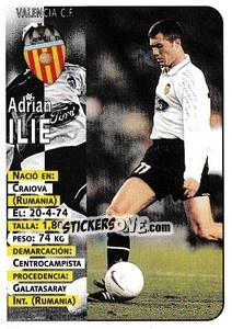Figurina A. Ilie - Liga Spagnola 1998-1999 - Panini