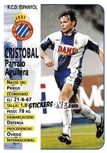 Sticker Cristobal - Liga Spagnola 1998-1999 n. 182 - Panini