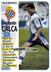 Sticker Galca - Liga Spagnola 1998-1999 - Panini
