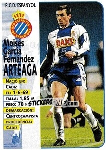 Sticker Arteaga - Liga Spagnola 1998-1999 - Panini
