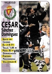 Figurina César - Liga Spagnola 1998-1999 - Panini