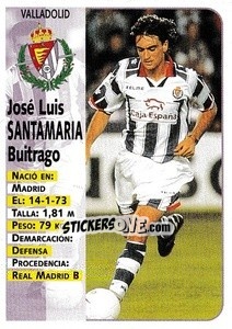 Cromo Santamaría - Liga Spagnola 1998-1999 - Panini