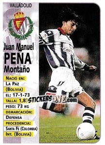 Figurina Pena - Liga Spagnola 1998-1999 - Panini