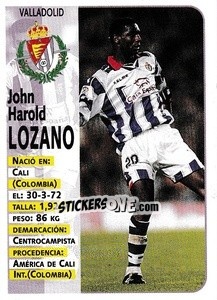 Cromo Lozano - Liga Spagnola 1998-1999 - Panini