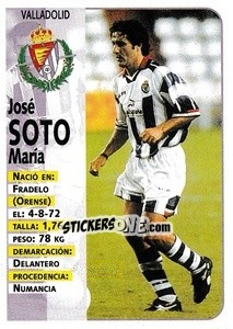 Cromo Soto - Liga Spagnola 1998-1999 - Panini