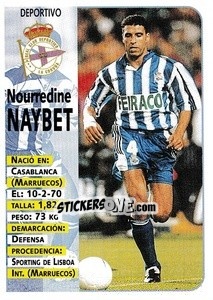 Figurina Naybet - Liga Spagnola 1998-1999 - Panini
