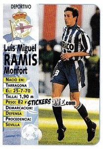Cromo Ramis - Liga Spagnola 1998-1999 - Panini