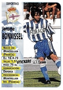 Figurina Bonnissel - Liga Spagnola 1998-1999 n. 225 - Panini