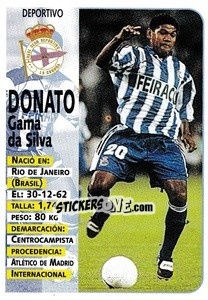 Figurina Donato - Liga Spagnola 1998-1999 - Panini