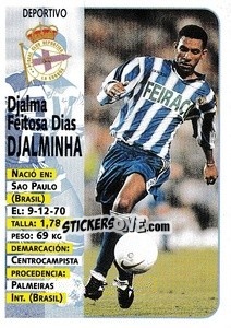Sticker Djalminha - Liga Spagnola 1998-1999 n. 228 - Panini