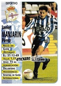 Cromo Manjarin - Liga Spagnola 1998-1999 - Panini