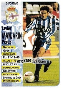 Sticker Manjarin - Liga Spagnola 1998-1999 n. 233 - Panini