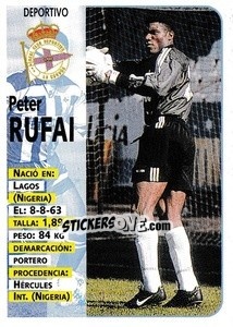 Figurina Rufai - Liga Spagnola 1998-1999 - Panini