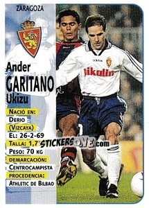 Figurina Garitano - Liga Spagnola 1998-1999 - Panini