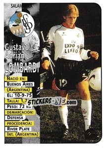 Figurina Lombardi - Liga Spagnola 1998-1999 - Panini