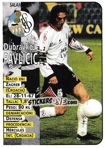Cromo Pavlicic - Liga Spagnola 1998-1999 - Panini