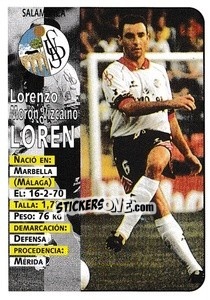 Cromo Loren - Liga Spagnola 1998-1999 - Panini