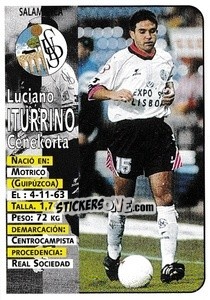 Figurina Iturrino - Liga Spagnola 1998-1999 - Panini