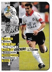 Sticker Vellisca - Liga Spagnola 1998-1999 - Panini