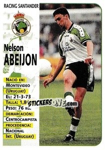 Figurina Abeijón - Liga Spagnola 1998-1999 - Panini