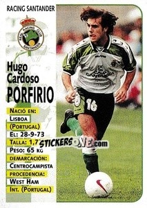 Sticker Porfirio - Liga Spagnola 1998-1999 - Panini