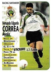 Sticker Correa - Liga Spagnola 1998-1999 - Panini