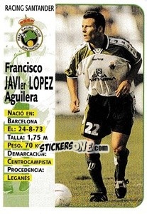 Sticker Javi López - Liga Spagnola 1998-1999 - Panini