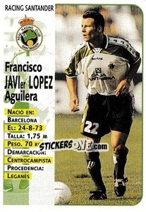 Sticker Javi López - Liga Spagnola 1998-1999 n. 292 - Panini