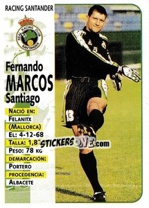 Figurina Marcos - Liga Spagnola 1998-1999 - Panini