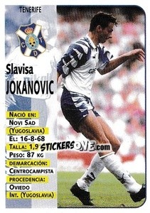 Cromo Jokanovic - Liga Spagnola 1998-1999 - Panini