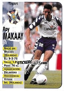 Cromo Makaay - Liga Spagnola 1998-1999 - Panini