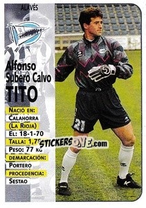 Figurina Tito - Liga Spagnola 1998-1999 - Panini