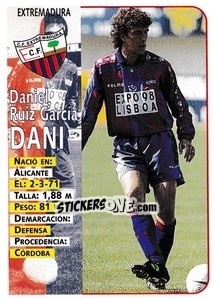 Cromo Dani - Liga Spagnola 1998-1999 - Panini