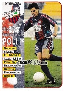 Figurina Poli - Liga Spagnola 1998-1999 - Panini